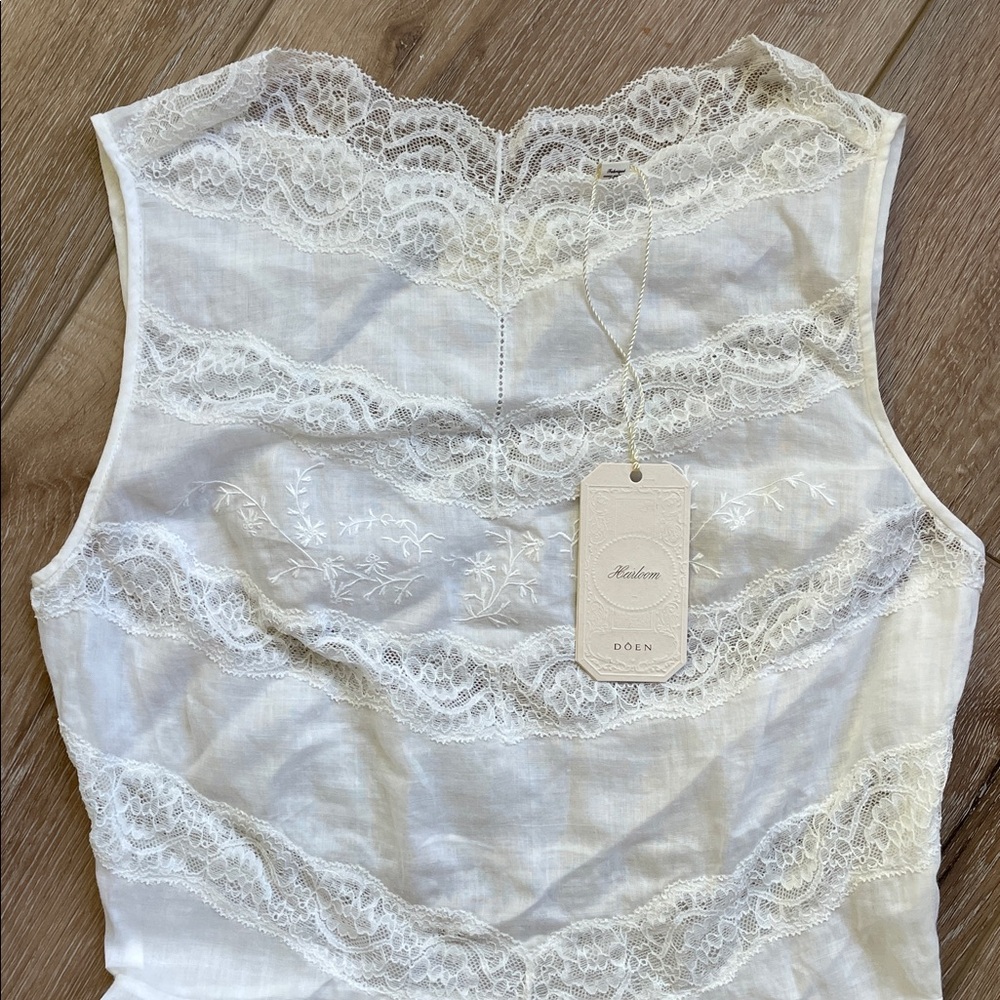 Doen rare heirloom Evanora dress—light and beautiful! NWT! - Picture 2 of 16